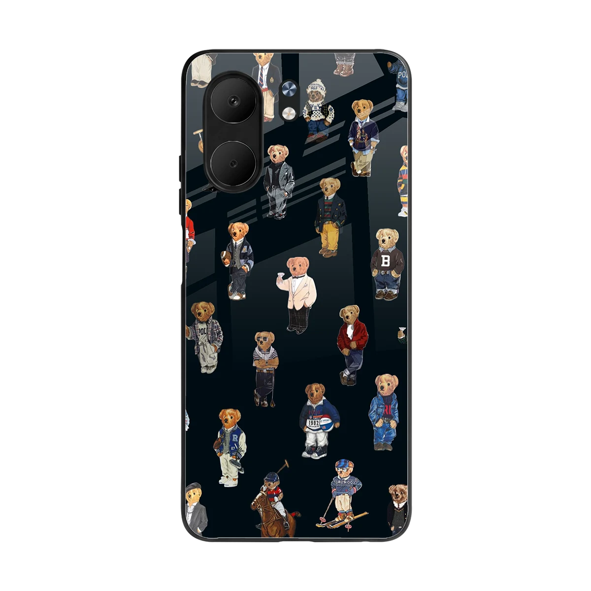Polo Luxe back phone cover | glass case for oppo a5x 5g