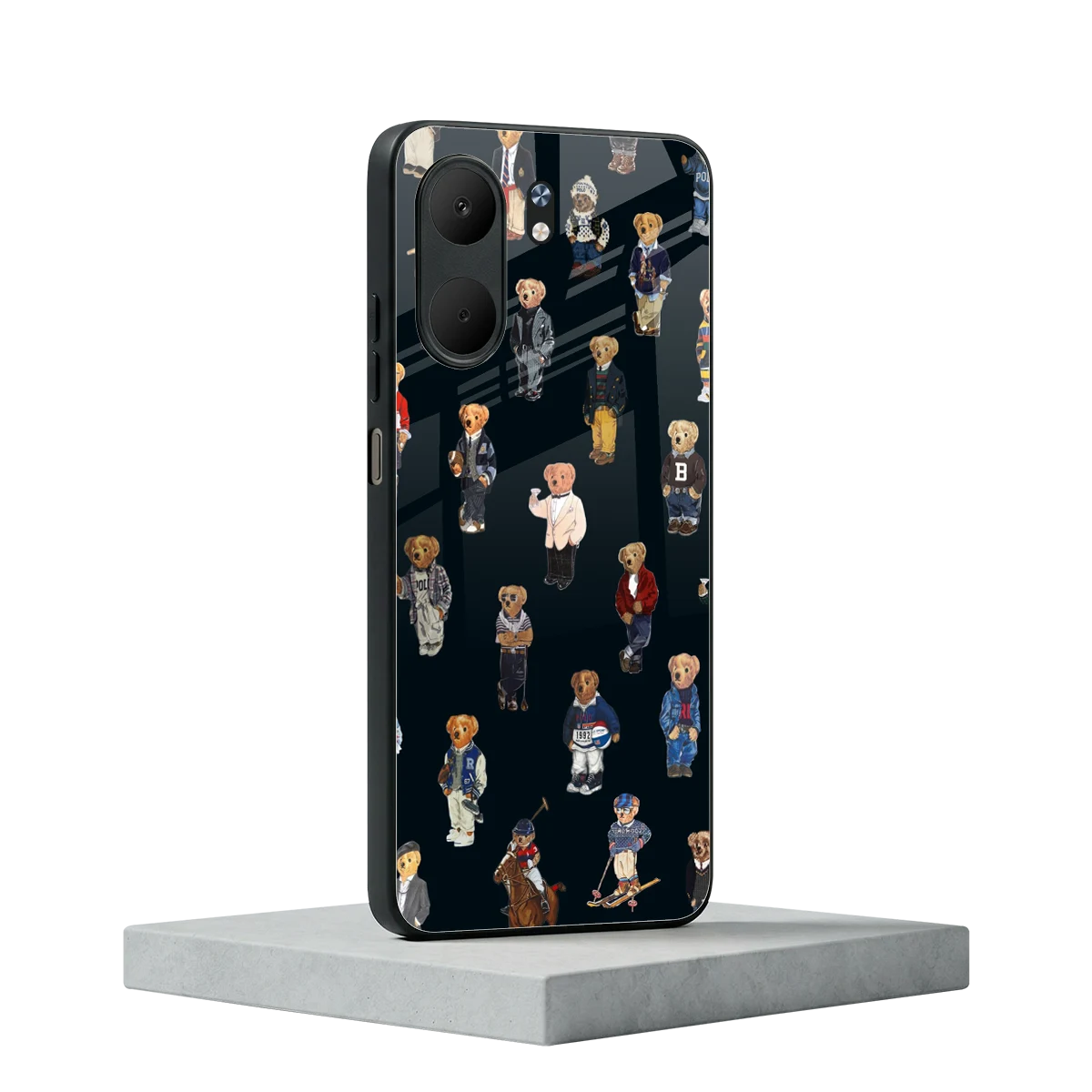 Polo Luxe oppo a5x 5g mobile cover | shockproof glass phone case