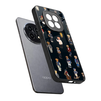 Polo Luxe sleek oppo f29 pro 5g cover with tempered glass back and TPU edges