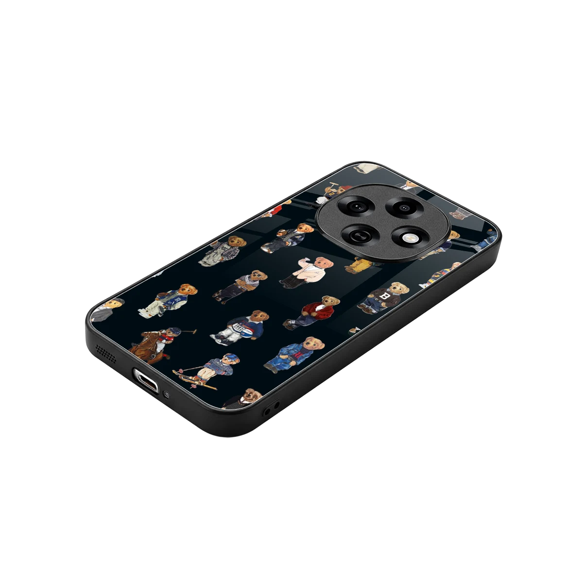 Polo Luxe stylish phone case for oppo f31 pro 5g | glossy glass and slim fit