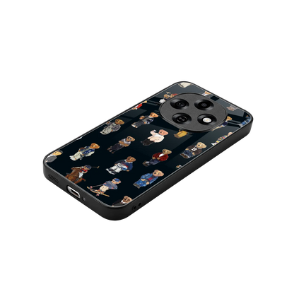 Polo Luxe stylish phone case for oppo f31 pro 5g | glossy glass and slim fit
