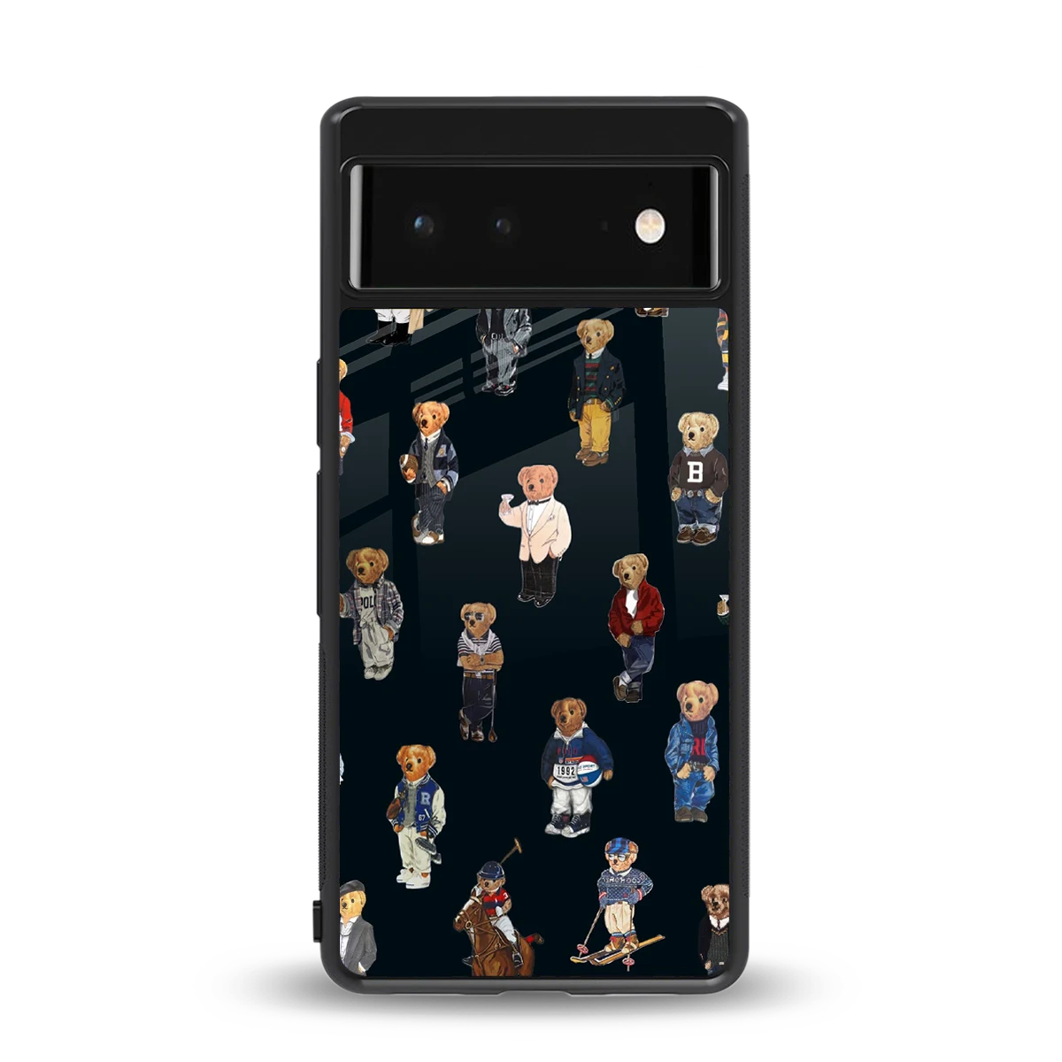Polo Luxe back phone cover | glass case for google pixel 6a