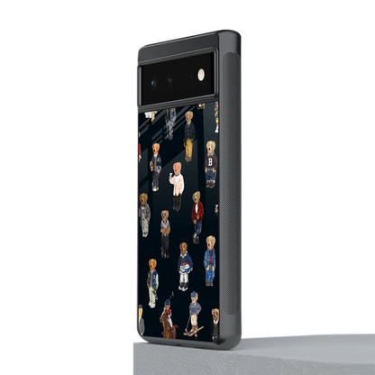 Polo Luxe stylish phone case for google pixel 6 | glossy glass and slim fit