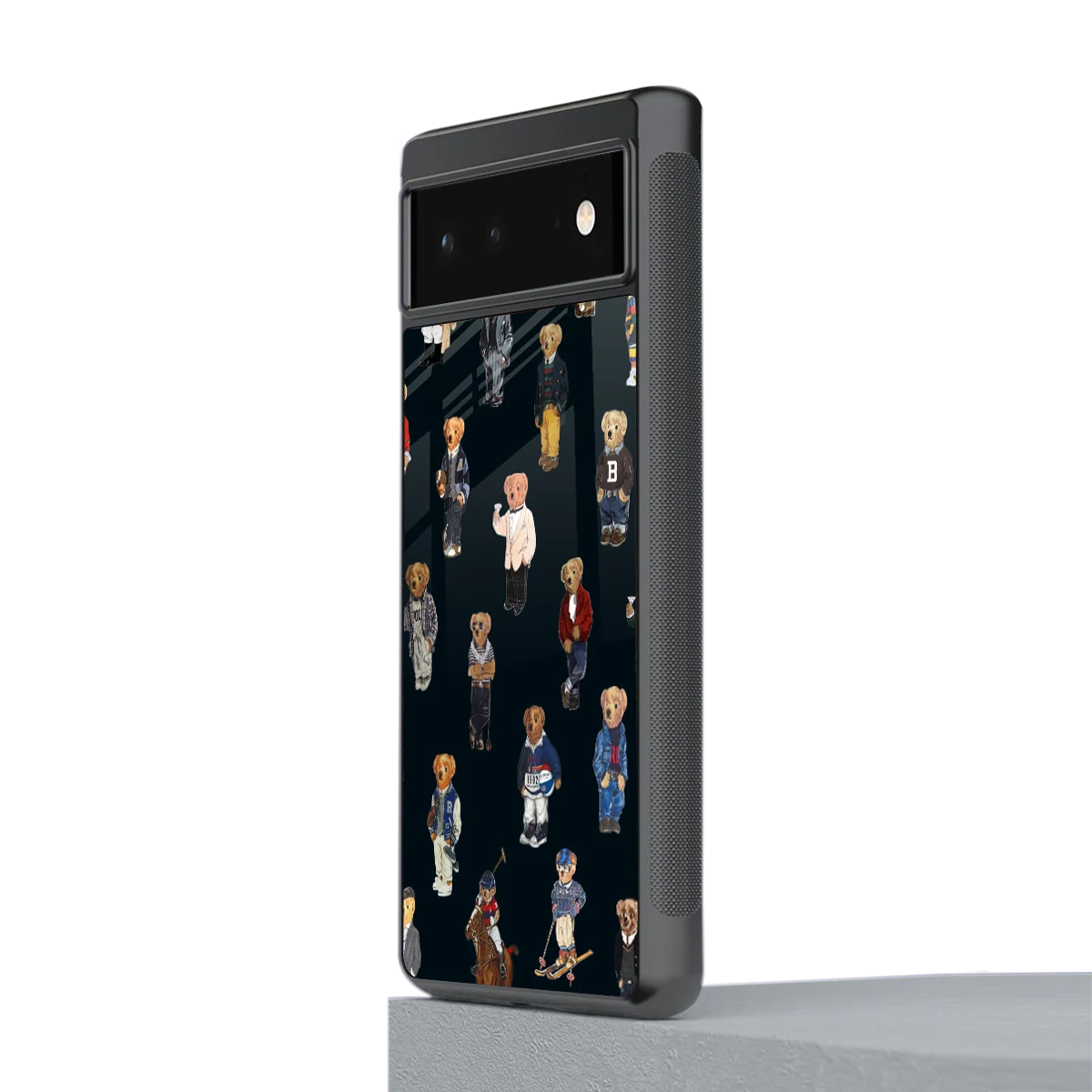 Polo Luxe stylish phone case for google pixel 6a | glossy glass and slim fit