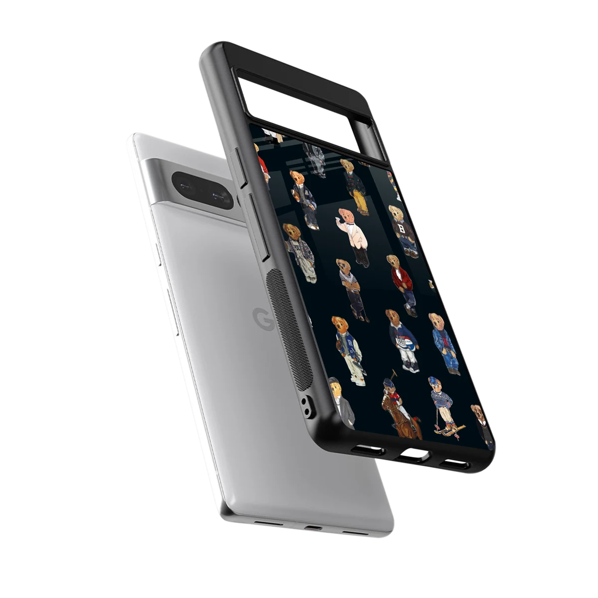 Polo Luxe sleek google pixel 7 pro cover with tempered glass back and TPU edges