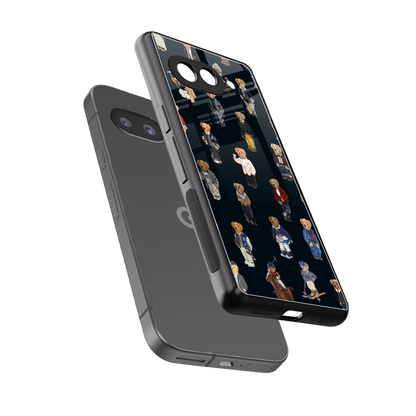 Polo Luxe sleek google pixel 10a cover with tempered glass back and TPU edges