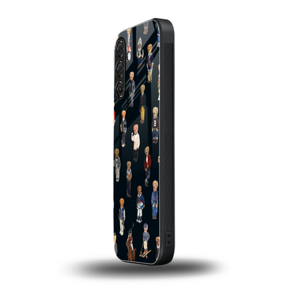 Polo Luxe samsung galaxy a55 5g mobile cover | shockproof glass phone case