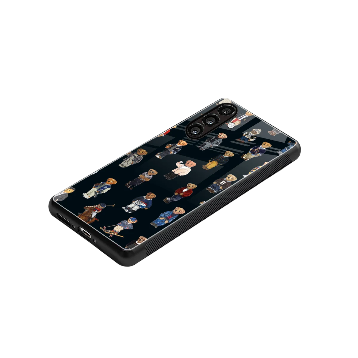 Polo Luxe stylish phone case for samsung galaxy a55 5g | glossy glass and slim fit