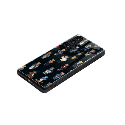 Polo Luxe stylish phone case for samsung galaxy a55 5g | glossy glass and slim fit