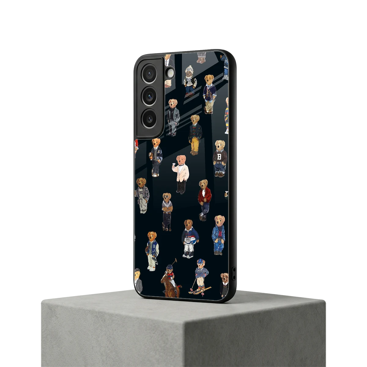 Polo Luxe samsung galaxy s22 mobile cover | shockproof glass phone case
