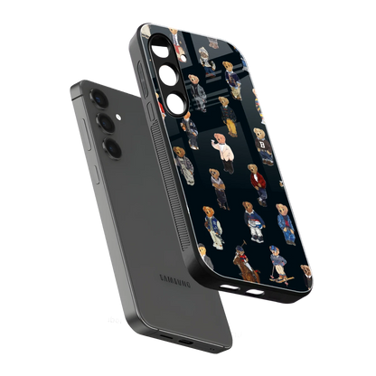 Polo Luxe sleek samsung galaxy s24 cover with tempered glass back and TPU edges