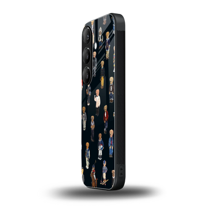 Polo Luxe samsung galaxy s25 mobile cover | shockproof glass phone case