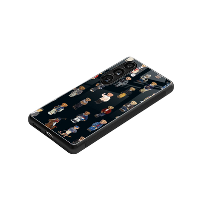 Polo Luxe stylish phone case for samsung galaxy s24 fe | glossy glass and slim fit