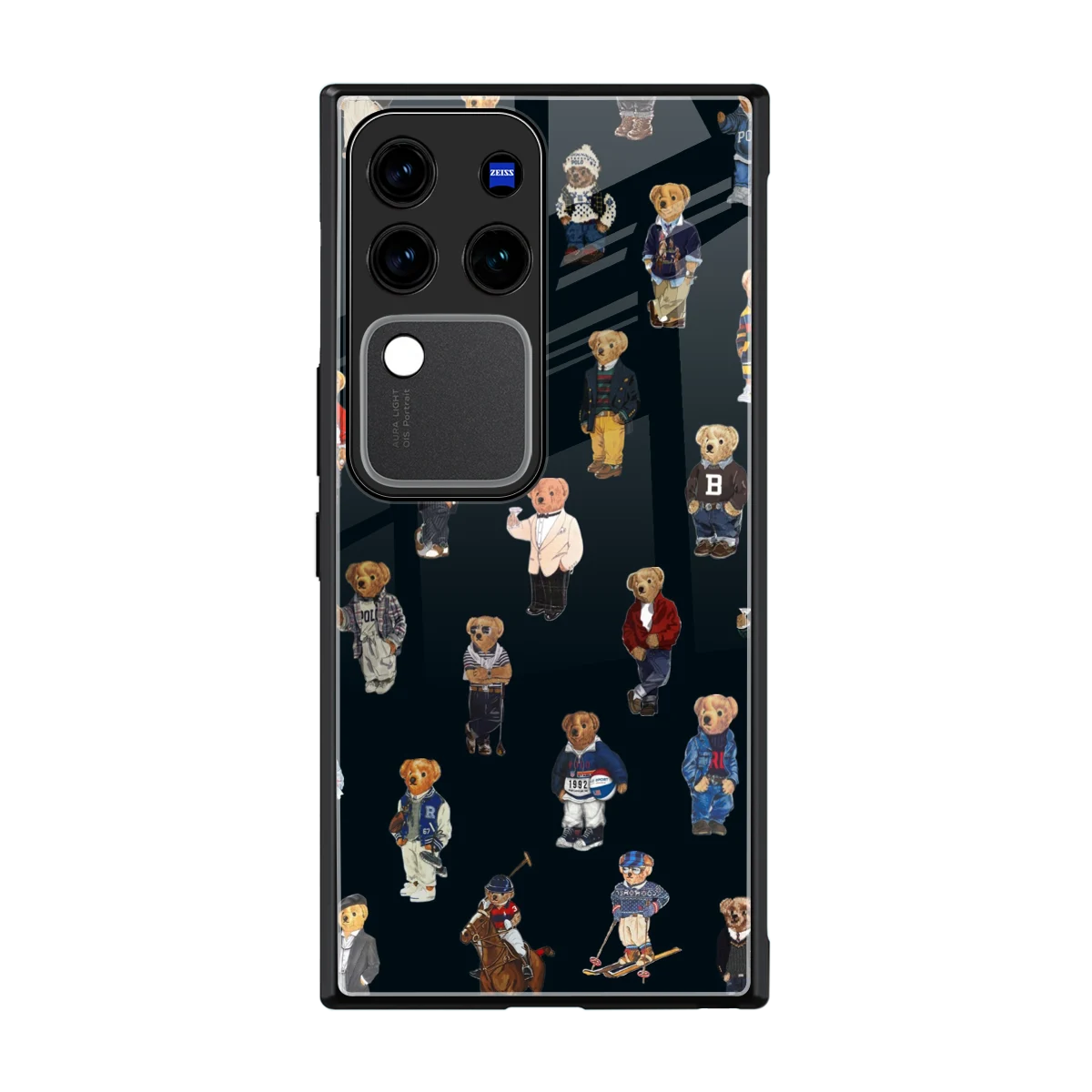 Polo Luxe back phone cover | glass case forvivo v30 pro