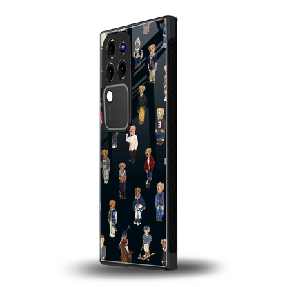 Polo Luxevivo v30 pro mobile cover | shockproof glass phone case