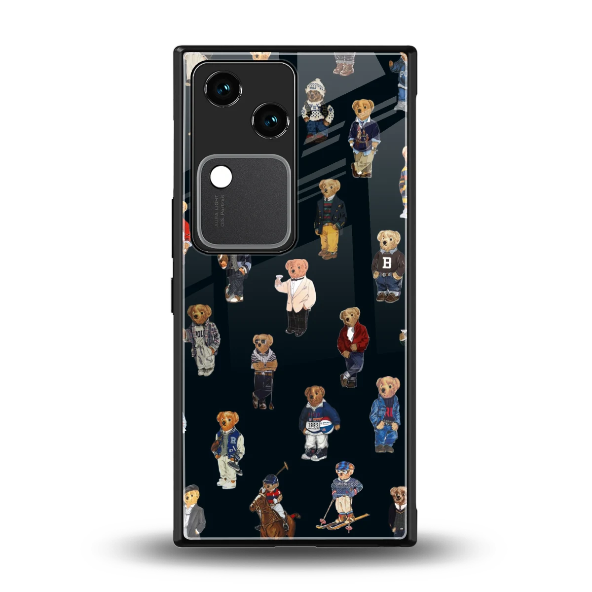 Polo Luxe back phone cover | glass case for vivo v30
