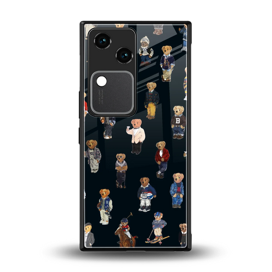 Polo Luxe back phone cover | glass case for vivo v30