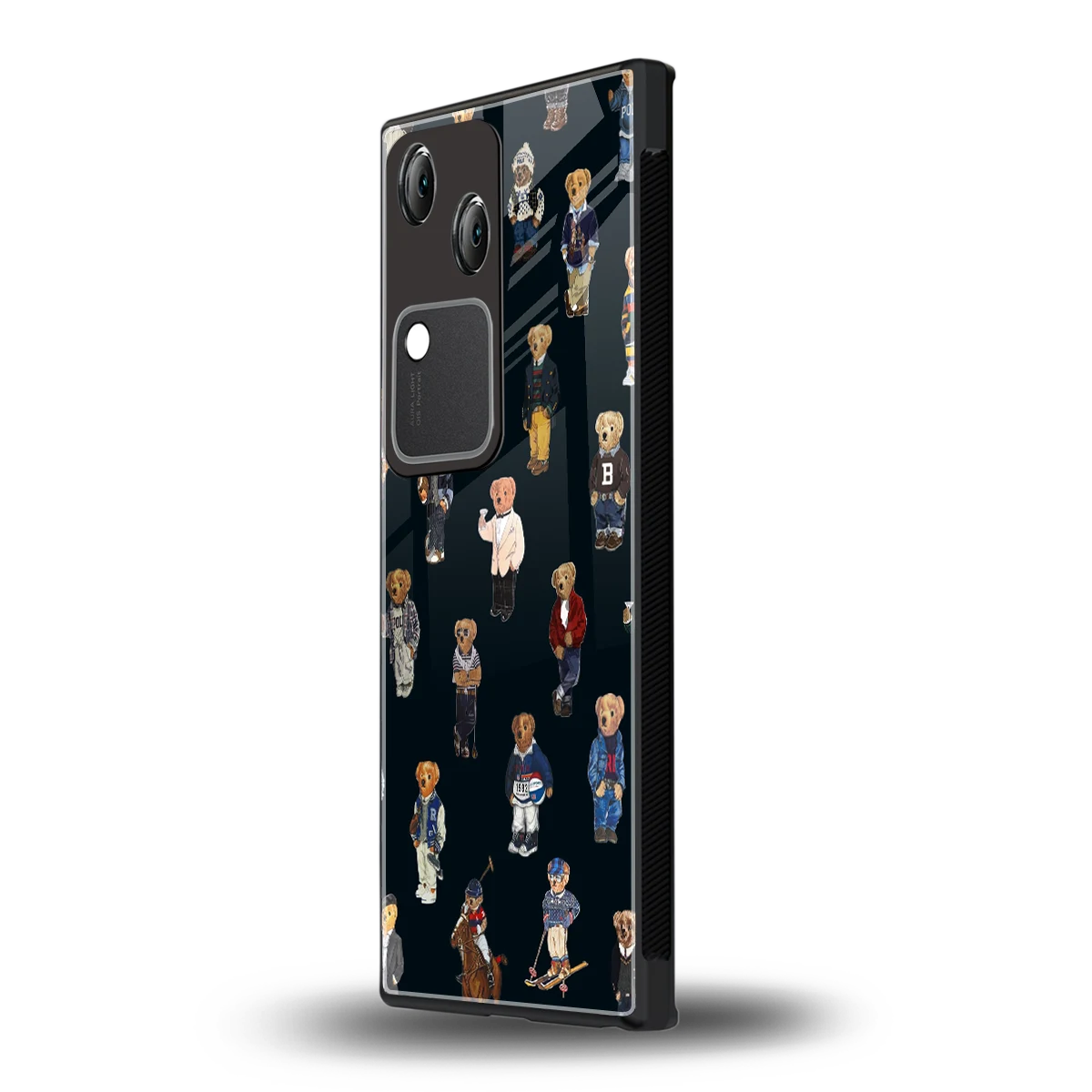 Polo Luxe vivo v30 mobile cover | shockproof glass phone case