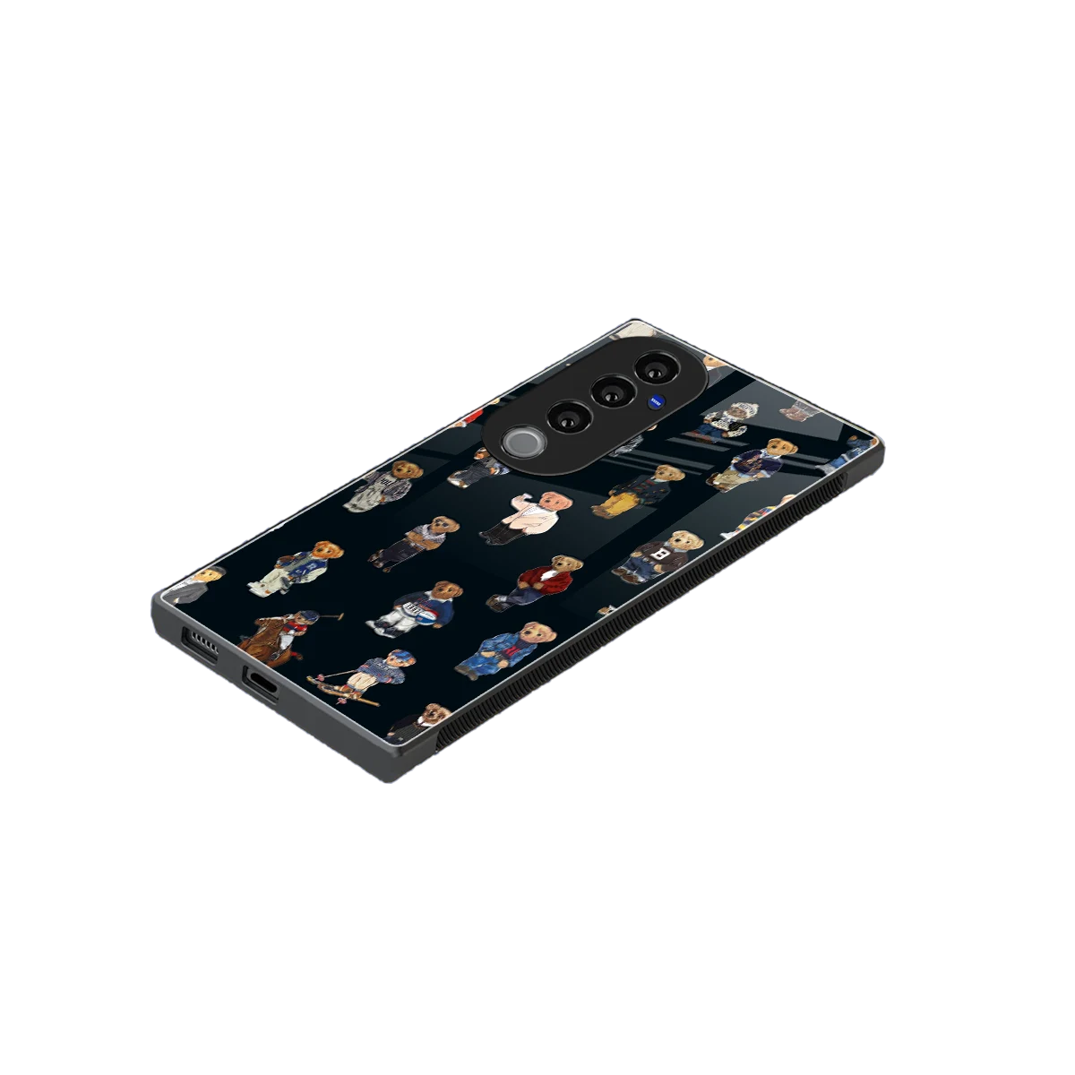 Polo Luxe stylish phone case for vivo v40 pro | glossy glass and slim fit