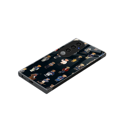 Polo Luxe stylish phone case for vivo v40 pro | glossy glass and slim fit