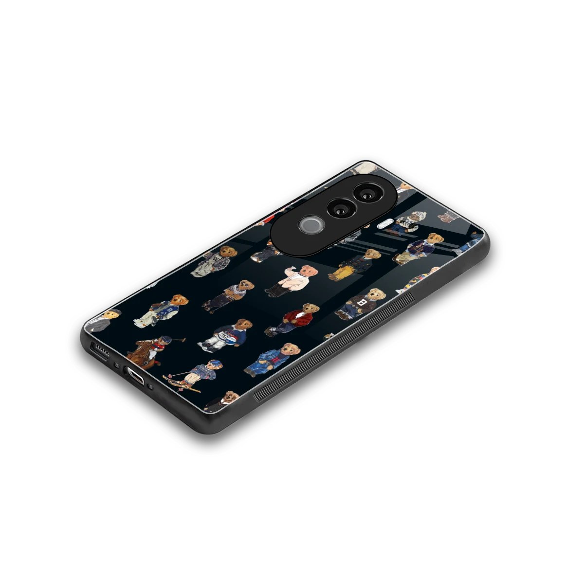 Polo Luxe stylish phone case for vivo v40e | glossy glass and slim fit