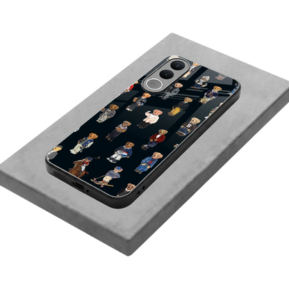 Polo Luxe stylish phone case for vivo v70 fe | glossy glass and slim fit