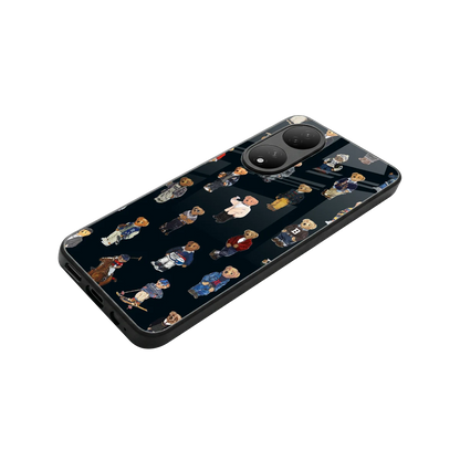 Polo Luxe stylish phone case for Vivo-y100 | glossy glass and slim fit