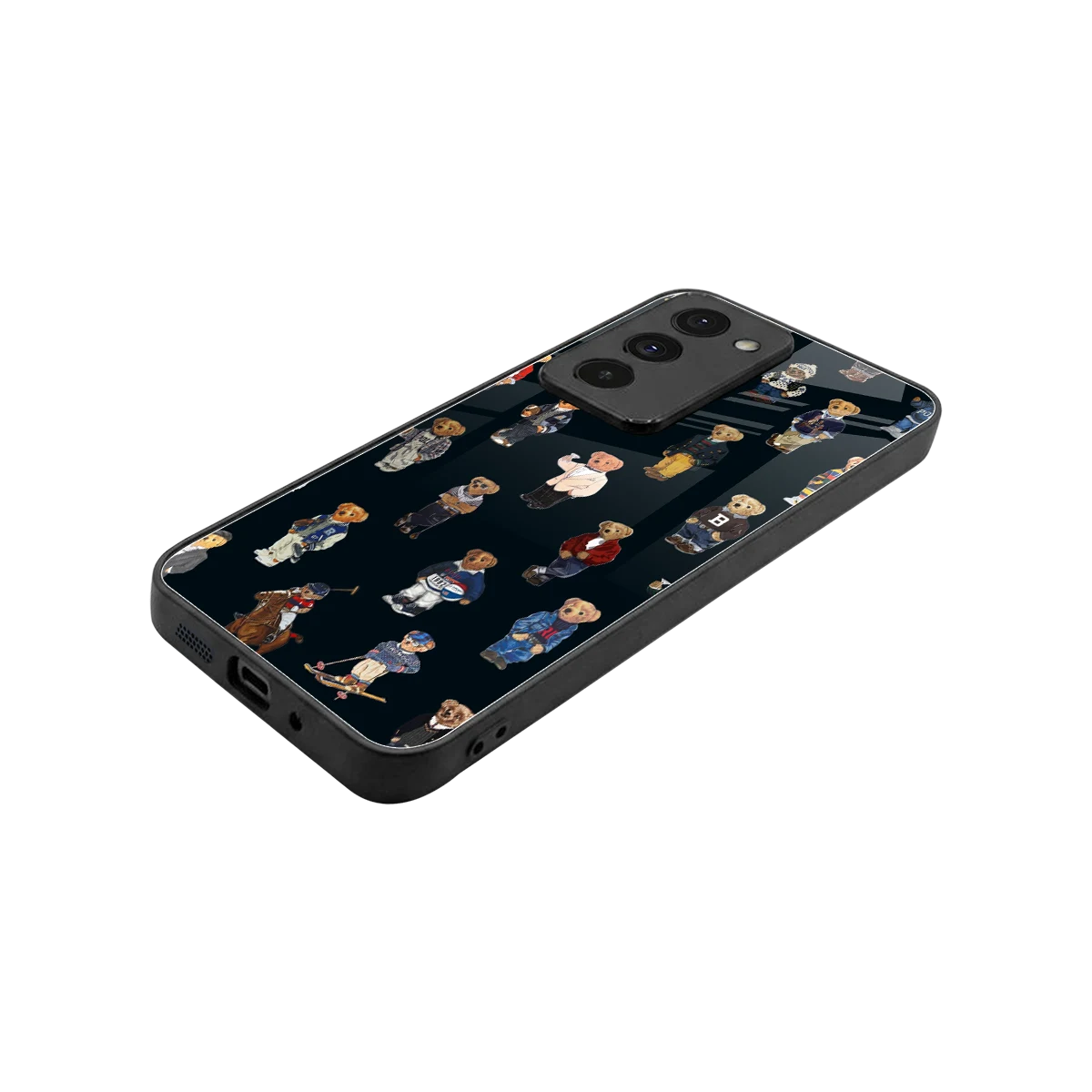 Polo Luxe stylish phone case for redmi 15 5g | glossy glass and slim fit