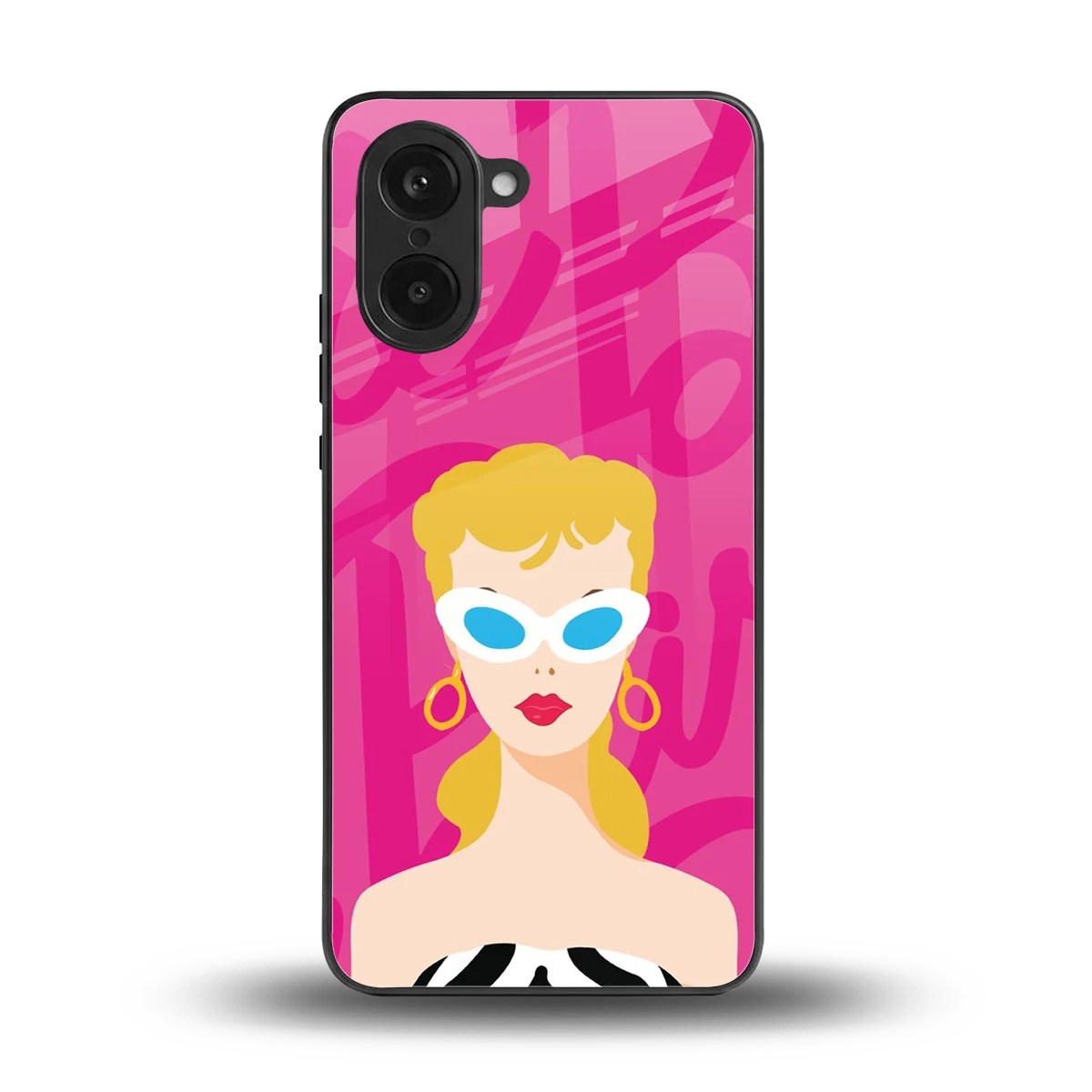 Pookie back phone cover | glass case for oneplus nord ce5 5g