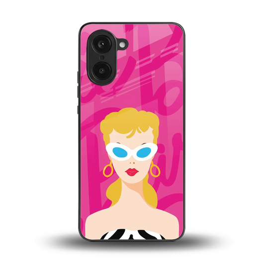 Pookie back phone cover | glass case for oneplus nord ce5 5g