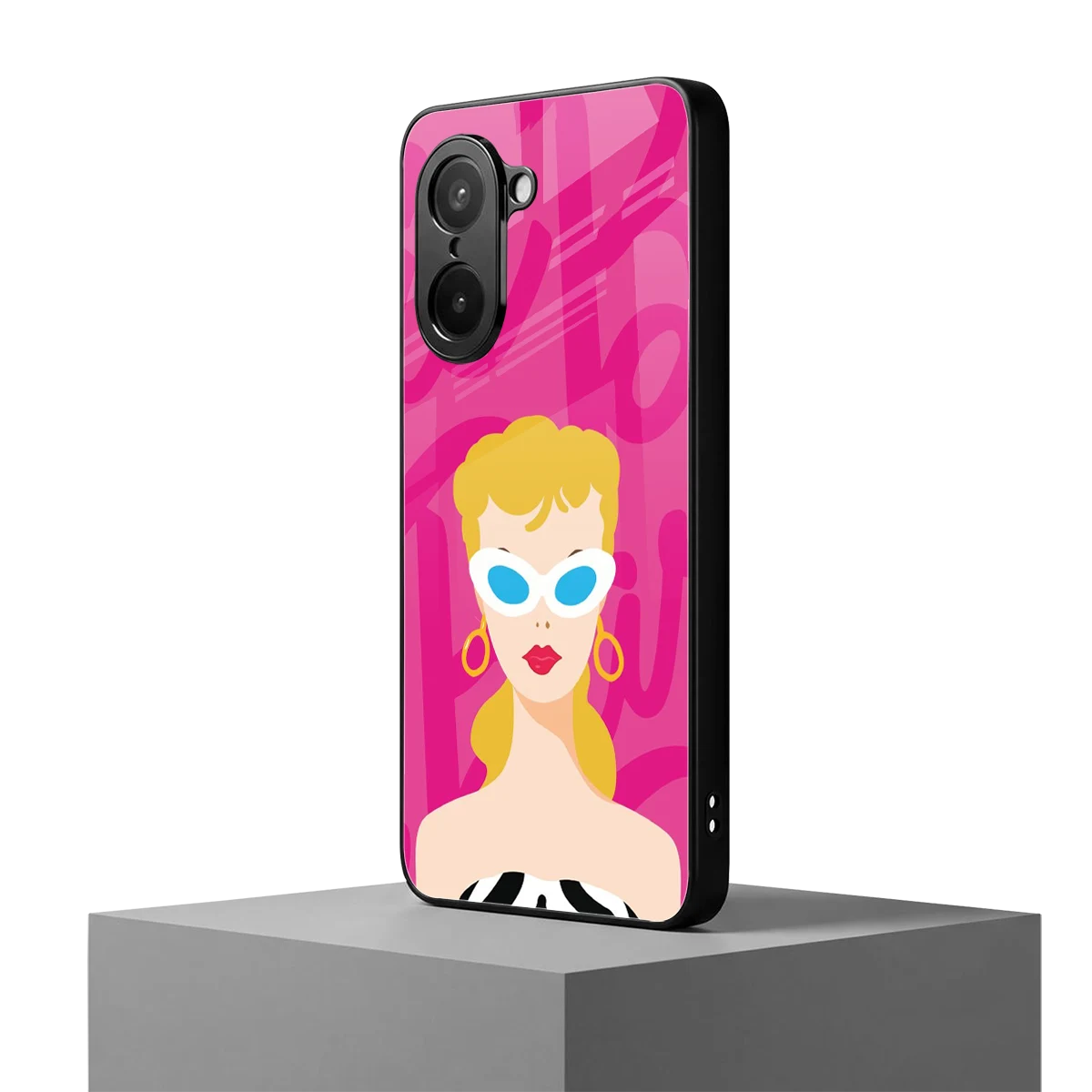 Pookie oneplus nord ce5 5g mobile cover | shockproof glass phone case