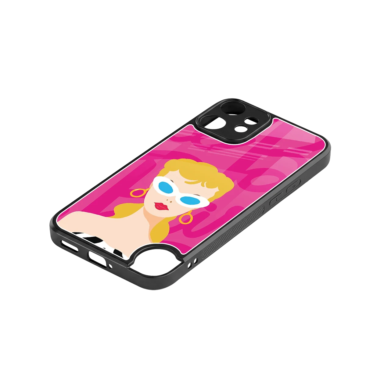 Pookie stylish phone case for cmf nothing phone 2 pro | glossy glass and slim fit