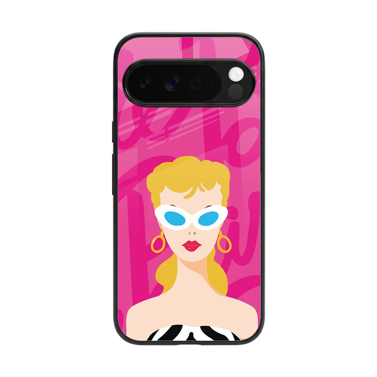 Pookie back phone cover | glass case for google pixel 10 pro xl