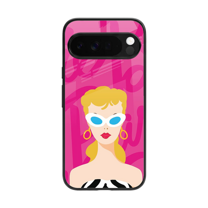 Pookie back phone cover | glass case for google pixel 10 pro xl