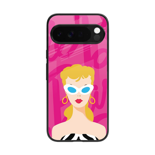 Pookie back phone cover | glass case for google pixel 10 pro xl