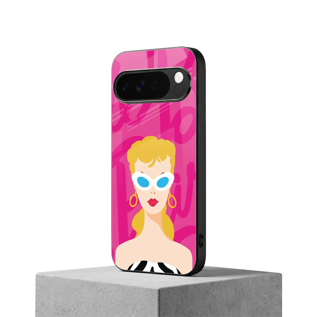 Pookie google pixel 10 pro xl mobile cover | shockproof glass phone case