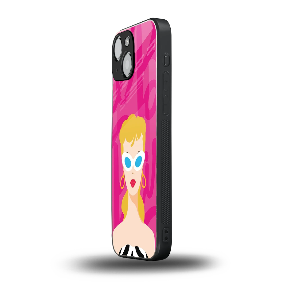 Pookie iphone 13 mini mobile cover | shockproof glass phone case