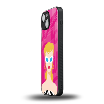 Pookie iphone 13 mini mobile cover | shockproof glass phone case