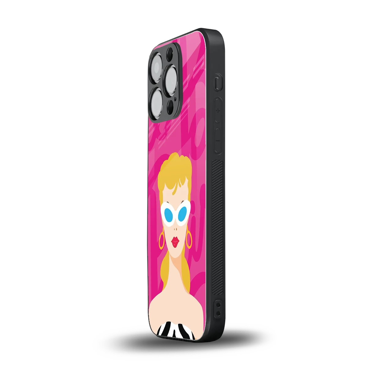 Pookie iphone 13 pro mobile cover | shockproof glass phone case