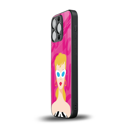 Pookie iphone 13 pro mobile cover | shockproof glass phone case