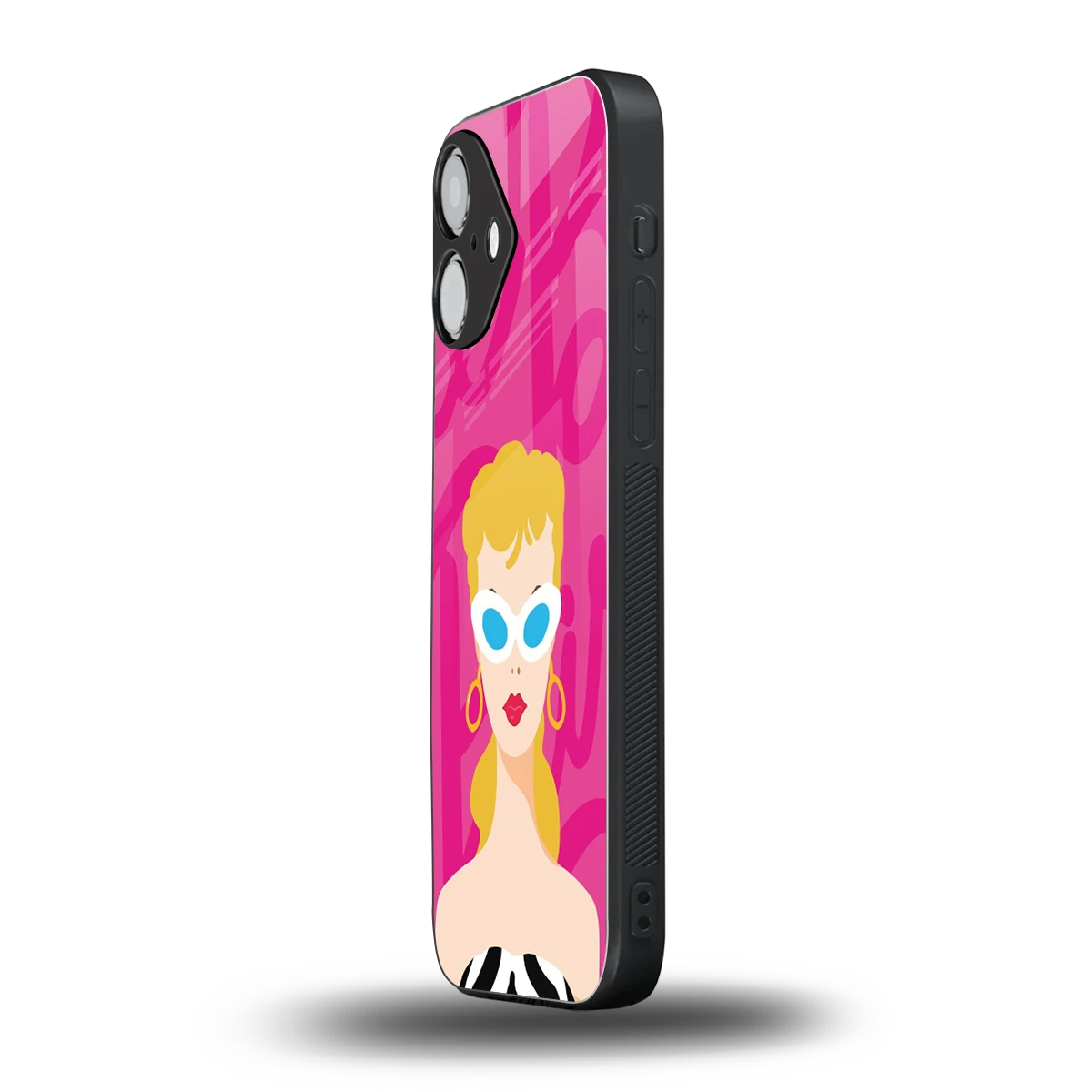 Pookie iPhone 16 mobile cover | shockproof glass phone case