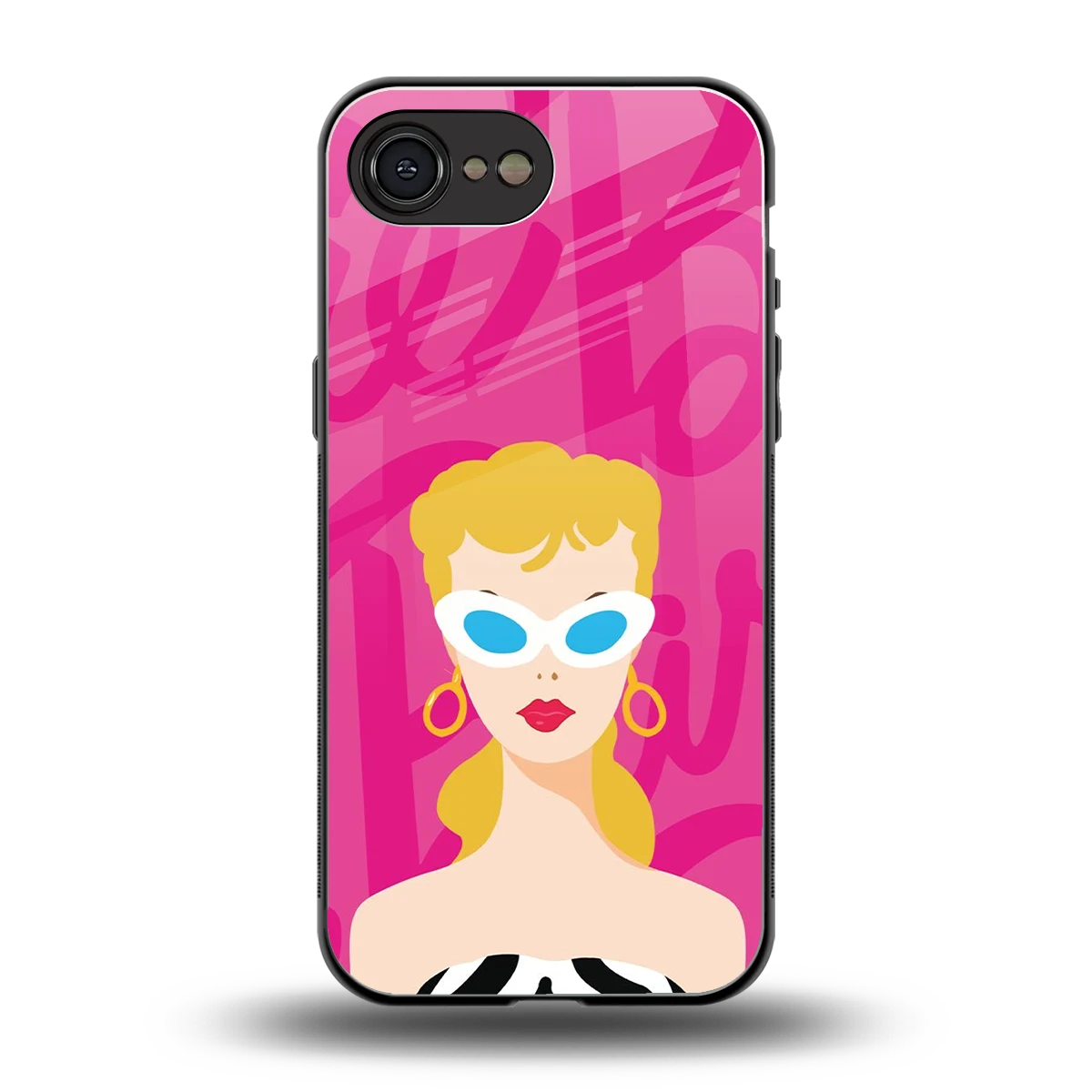 Pookie back phone cover | glass case for iphone 17e
