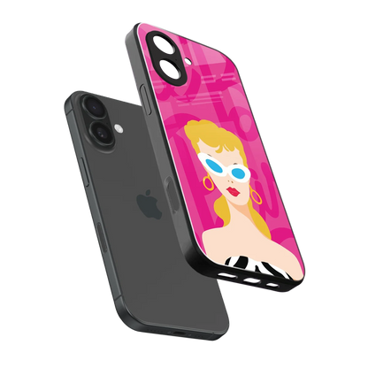 Pookie sleek iphone 17 cover with tempered glass back and TPU edges