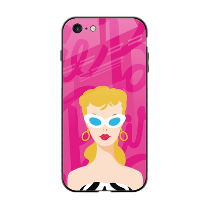 Pookie back phone cover | glass case for iphone 6