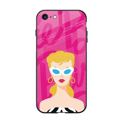 Pookie back phone cover | glass case for iphone 7
