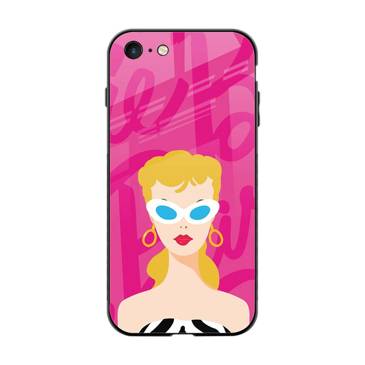 Pookie back phone cover | glass case for iphone 7