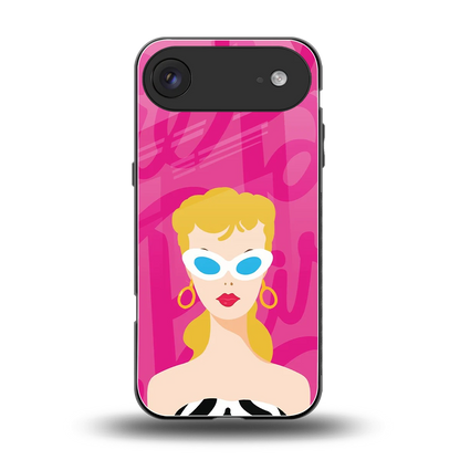 Pookie back phone cover | glass case for iphone air