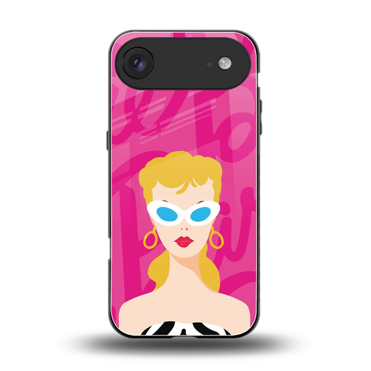 Pookie back phone cover | glass case for iphone air