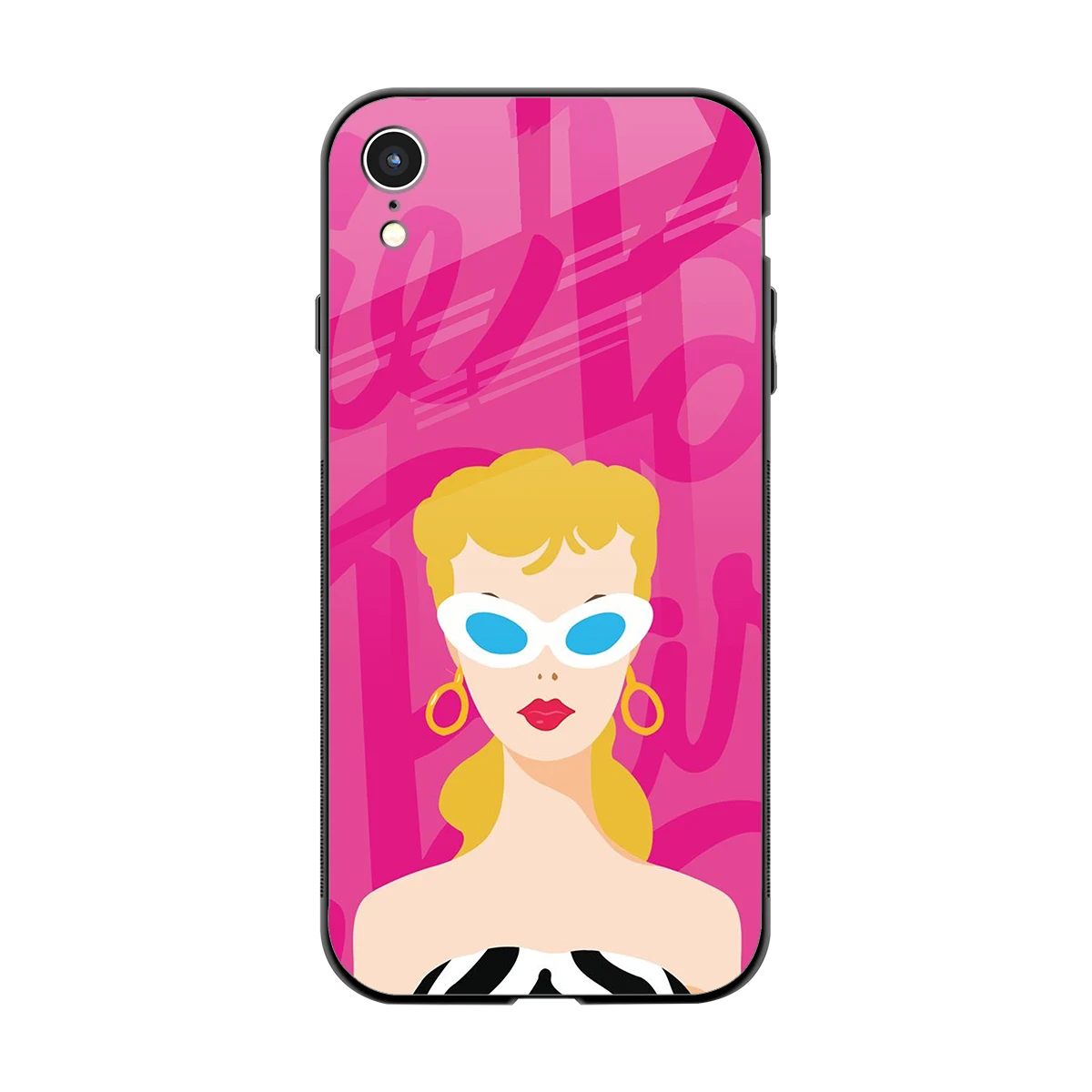 Pookie back phone cover | glass case for iphone xr