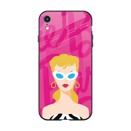 Pookie back phone cover | glass case for iphone xr